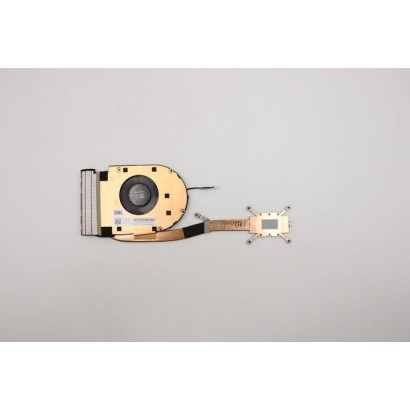 5H40W36708 Lenovo CPU heatsink with integrated fan designed for Unified Memory Architecture and Advanced Vapor Chamber efficient