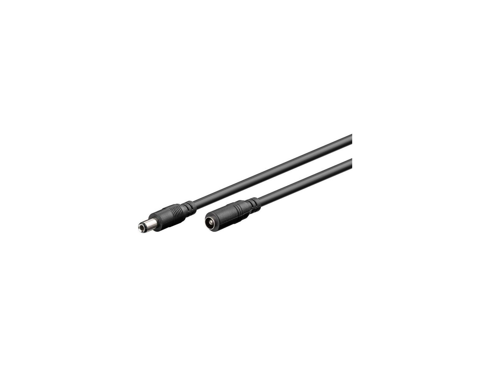 MC-DC5525-3 MicroConnect 2.5 mm DC extension cable Black 3 meter MC-DC5525-3 MicroConnect 2.5 mm DC extension cable Black 3 meter