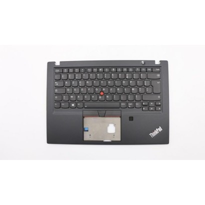 FRU02HM319 Lenovo FRU C-Cover ASM French Backlit KBD (Sunrex) and FPR Black 02HM283 FRU02HM283