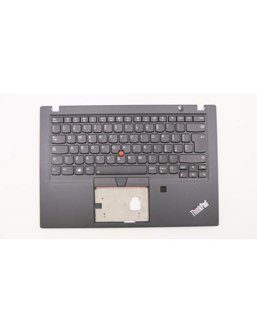 FRU02HM291 Lenovo FRU C-Cover ASM Italian Backlit KBD (Liteon) and FPR Black