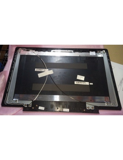 5CB0K85923 Lenovo LCD cover with integrated antenna designed for specific Lenovo laptops black color suitable for replacement or