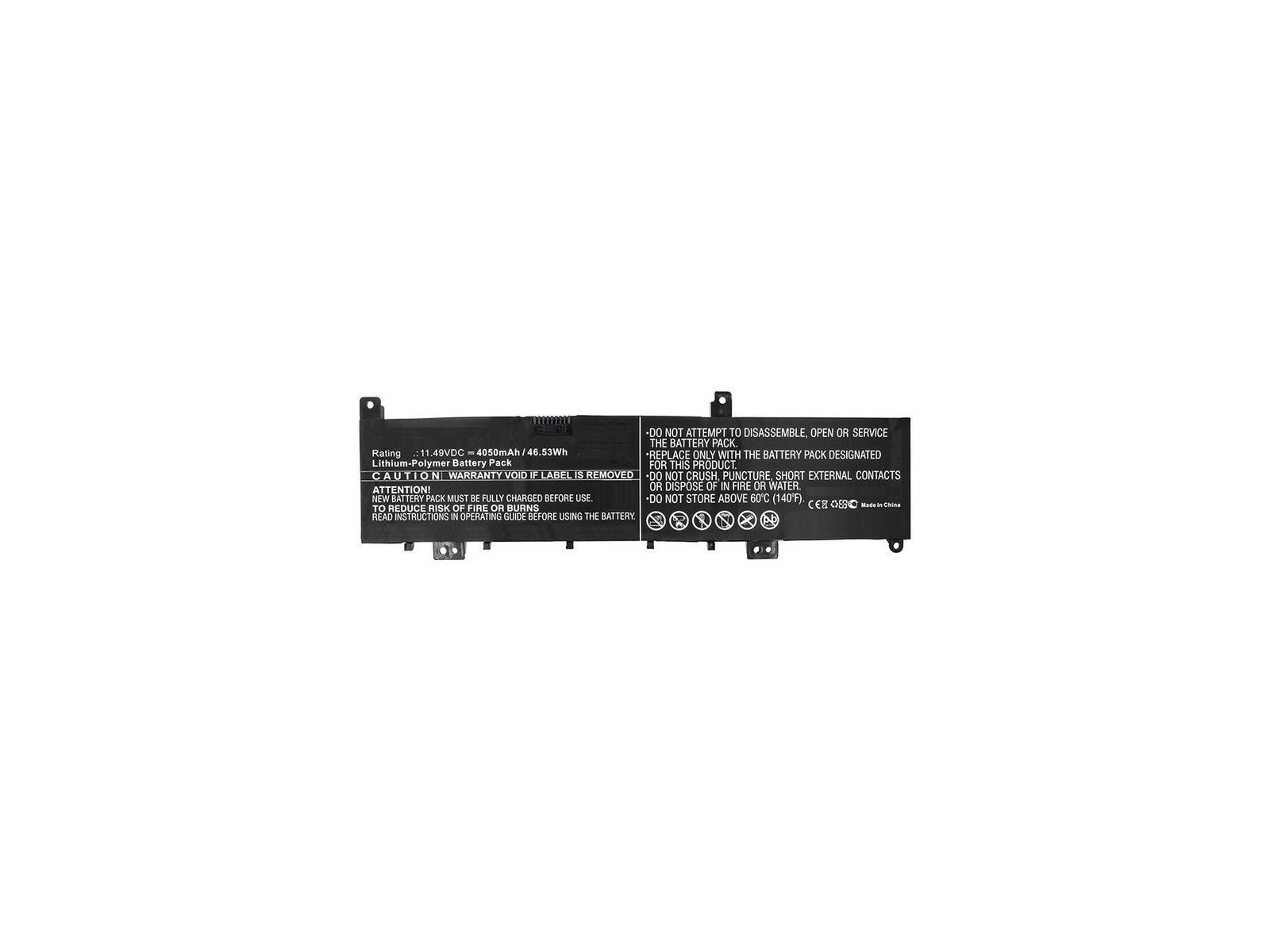 MBXAS-BA0200 CoreParts Laptop Batteria for Asus 47WH Li-Pol 11.49V 4.05Ah for Asus N580 N580GD N580GD-DB74 0B200-02580000 0B200- MBXAS-BA0200 CoreParts Laptop Batteria for Asus 47WH Li-Pol 11.49V 4.05Ah for Asus N580 N580GD N580GD-DB74 0B200-02580000 0B200-