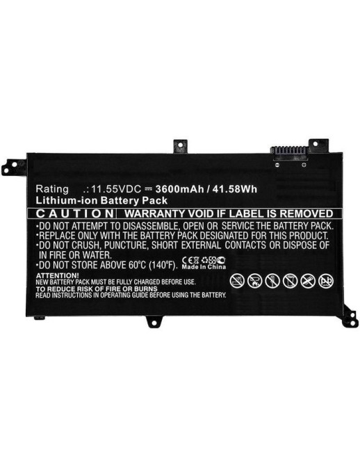 MBXAS-BA0182 CoreParts Laptop Batteria for Asus 42WH Li-ion 11.55V 3.6Ah for Asus K430FA K430FN K430UF 0B200-02960000 0B200-0296