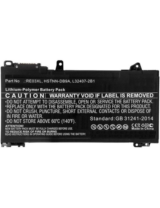 MBXHP-BA0213 CoreParts Laptop Batteria for HP 41.07Wh Li-Pol 11.1V 3700mAh 6BN40EA 6BN46ET ProBook 430 G6 ProBook 440 G6 ProBook