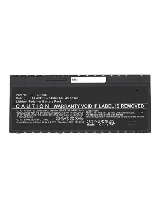 MBXFU-BA0046 CoreParts Batteria for Fujitsu Notebook Laptop 50Wh 14.4V 3490mAh for Fujitsu LifeBook U757 E448 U7410 T937 U747 U7