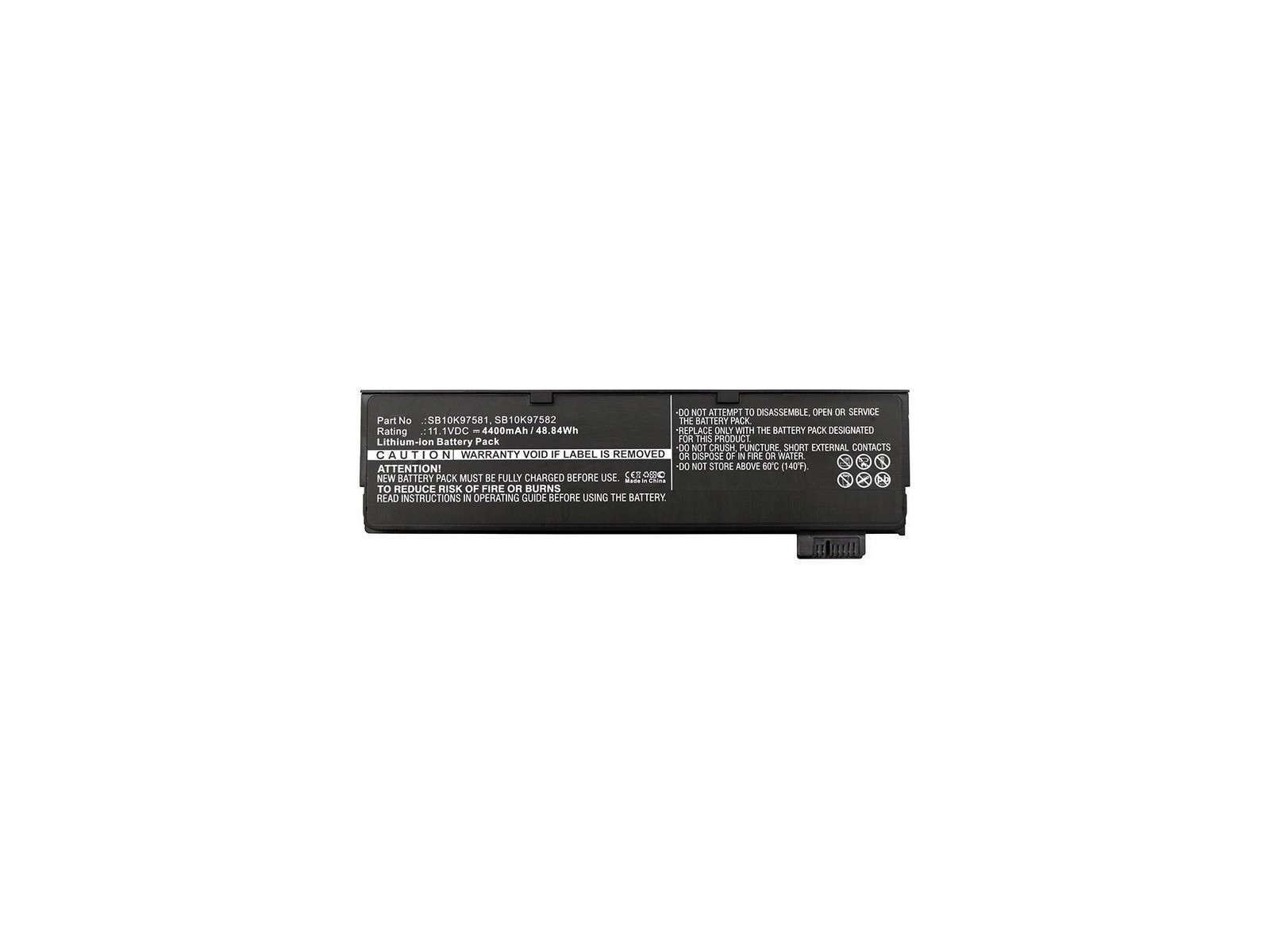 MBXLE-BA0292 CoreParts Laptop Batteria for Lenovo 49Wh Li-Pol 11.1V 4.4Ah (Lenovo 61+ version) For Thinkpad P51S Thinkpad T470 T MBXLE-BA0292 CoreParts Laptop Batteria for Lenovo 49Wh Li-Pol 11.1V 4.4Ah (Lenovo 61+ version) For Thinkpad P51S Thinkpad T470 T