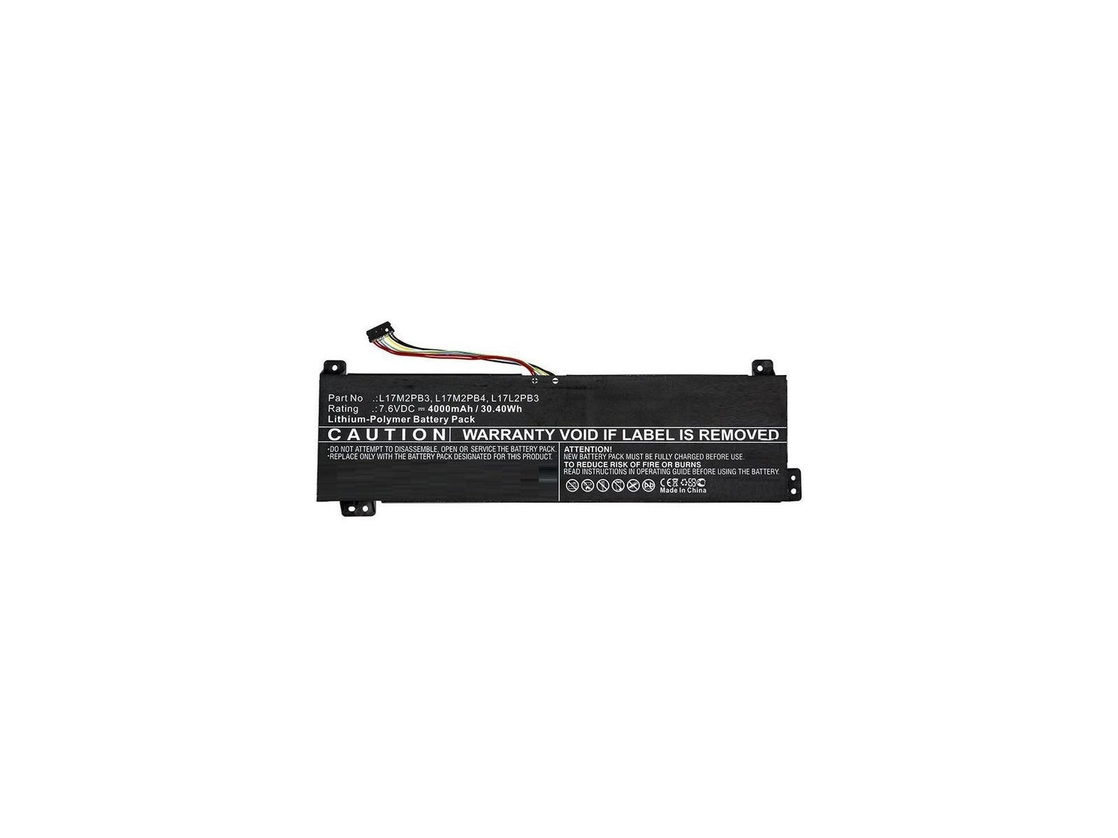 MBXLE-BA0287 CoreParts Laptop Batteria for Lenovo 34.20Wh Li-Pol 7.6V 4500mAh Black for Lenovo Notebook Laptop Lenovo V130-15IKB MBXLE-BA0287 CoreParts Laptop Batteria for Lenovo 34.20Wh Li-Pol 7.6V 4500mAh Black for Lenovo Notebook Laptop Lenovo V130-15IKB