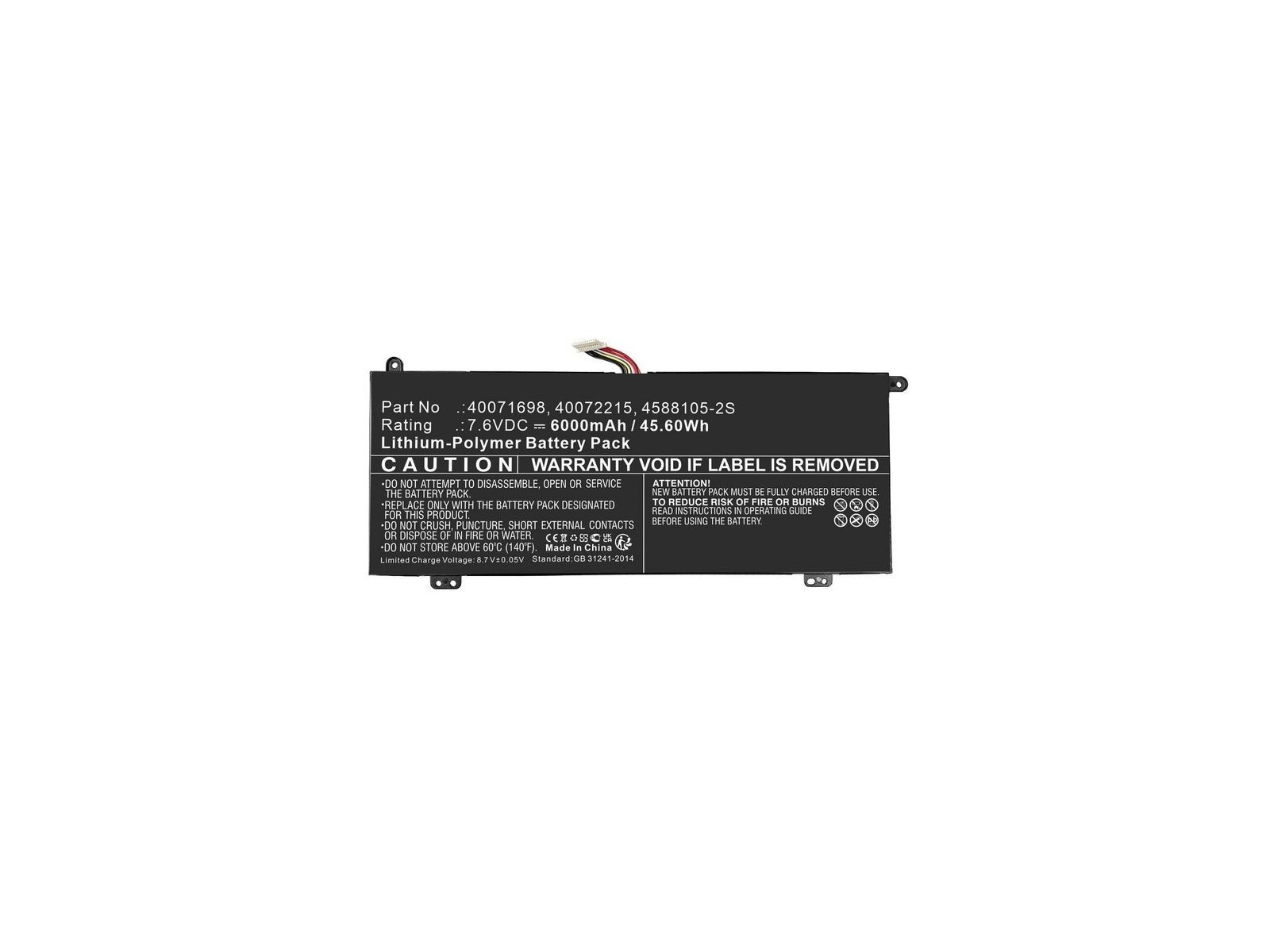 MBXTO-BA0066 CoreParts Laptop Batteria for Toshiba 46Wh Li-ion 7.6V 6000mAh Black for Satellite Pro C50-H-106 C40-G-11G C40-G-12 MBXTO-BA0066 CoreParts Laptop Batteria for Toshiba 46Wh Li-ion 7.6V 6000mAh Black for Satellite Pro C50-H-106 C40-G-11G C40-G-12