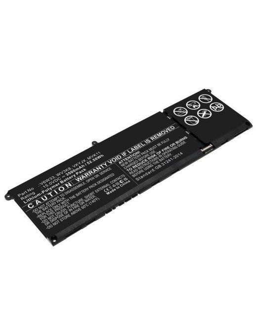 MBXDE-BA0264 CoreParts 52.50 Wh Li-Pol 15V 3500 mAh V6W33 WV3K8 VKYJX MVK11 XDY9K PG8YJ 927N5 FH3K2 WV3K8