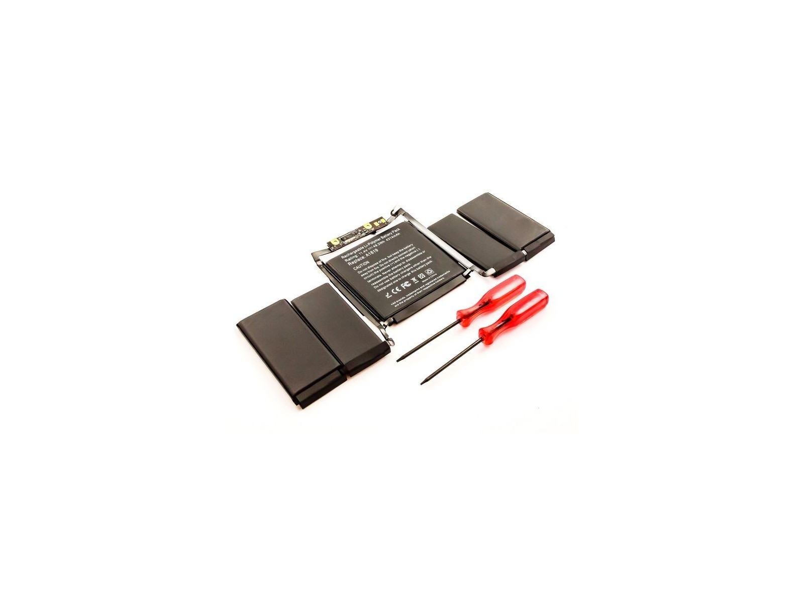 MBXAP-BA0041 CoreParts Laptop Batteria 49Wh Li-Pol 11.41V 4.3Ah for MacBook Pro 13" A1706 (Retina 2016) 616-00267 820-00094 020- MBXAP-BA0041 CoreParts Laptop Batteria 49Wh Li-Pol 11.41V 4.3Ah for MacBook Pro 13" A1706 (Retina 2016) 616-00267 820-00094 020-