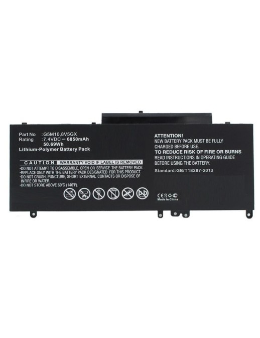 MBXDE-BA0173 CoreParts Laptop Batteria For Dell 46WH 4Cell Li-Pol 7.6V 5800mAh Black Dell: Dell Latitude 14 Series Dell Latitude