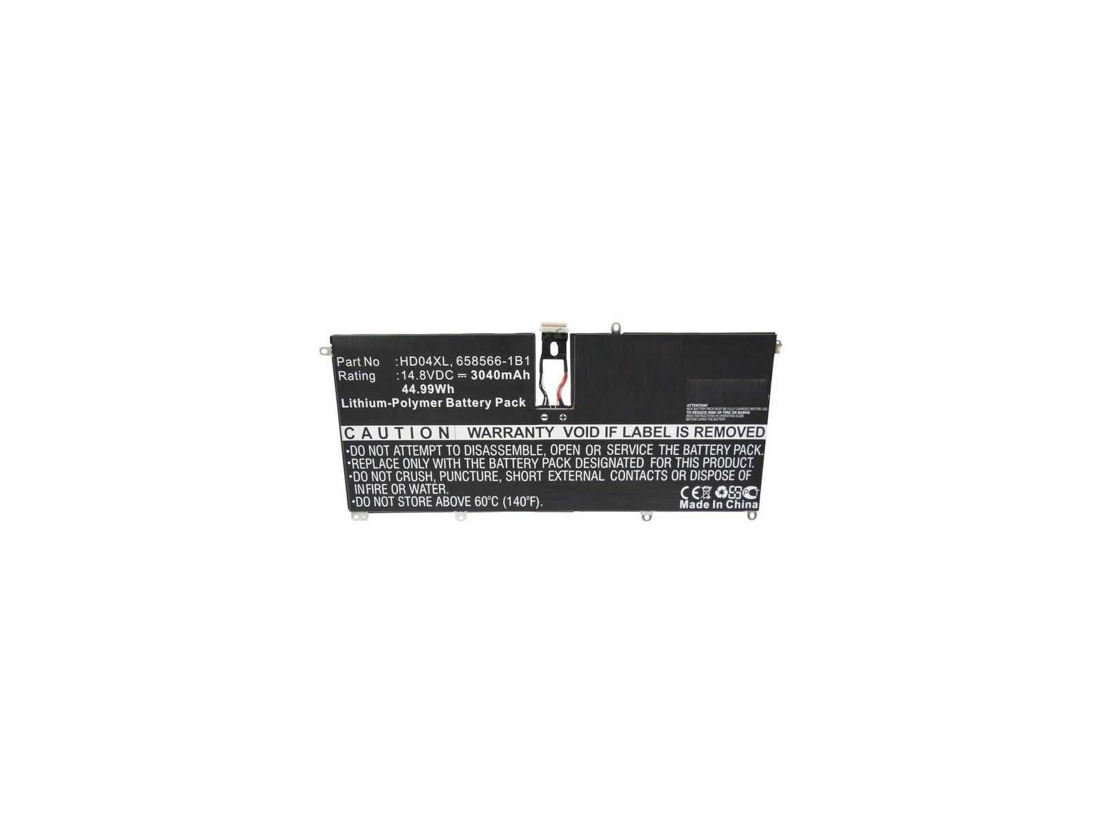 MBXHP-BA0151 CoreParts Laptop Batteria for HP 45Wh Li-Pol 14.8V 3040mAh Black Envy 6-1000 Envy Spectre TU XT 13-2000eg Envy Spec MBXHP-BA0151 CoreParts Laptop Batteria for HP 45Wh Li-Pol 14.8V 3040mAh Black Envy 6-1000 Envy Spectre TU XT 13-2000eg Envy Spec
