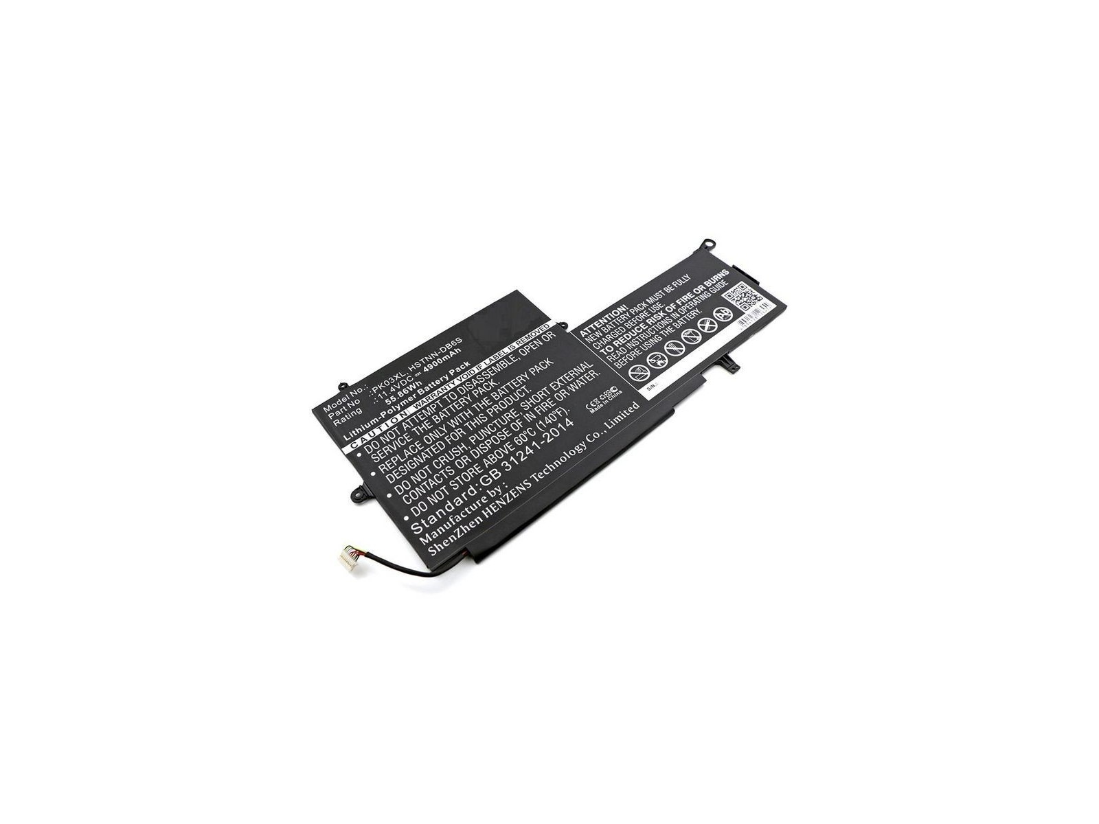 MBXHP-BA0051 CoreParts Laptop Batteria for HP 56Wh 3Cells Li-Pol 11.4V 4.9Ah Black 6789116-005 788237-2C1 788237-2C2 789116-005 MBXHP-BA0051 CoreParts Laptop Batteria for HP 56Wh 3Cells Li-Pol 11.4V 4.9Ah Black 6789116-005 788237-2C1 788237-2C2 789116-005