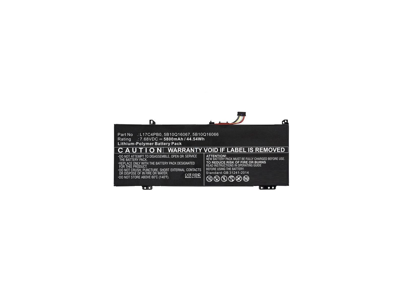 MBXLE-BA0191 CoreParts Laptop Batteria for Lenovo 45Wh Li-ion 7.68V 5800mAh Black Lenovo Air 14 Flex 6-14 Flex 6-14 IdeaPad 530s MBXLE-BA0191 CoreParts Laptop Batteria for Lenovo 45Wh Li-ion 7.68V 5800mAh Black Lenovo Air 14 Flex 6-14 Flex 6-14 IdeaPad 530s