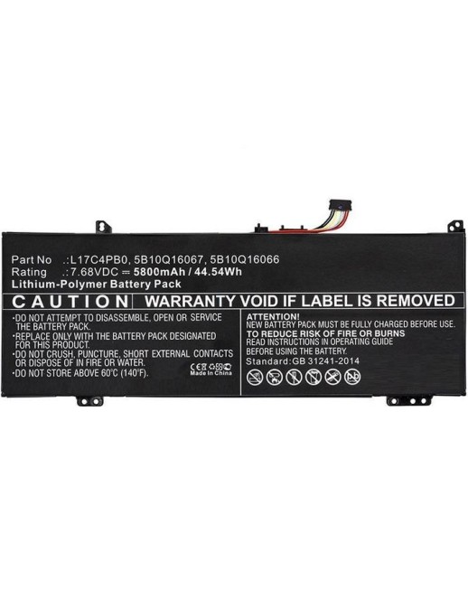 MBXLE-BA0191 CoreParts Laptop Batteria for Lenovo 45Wh Li-ion 7.68V 5800mAh Black Lenovo Air 14 Flex 6-14 Flex 6-14 IdeaPad 530s