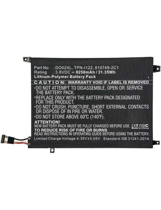 MBXHP-BA0250 CoreParts Laptop Batteria for HP 31.35Wh Li-Pol 3.8V 8250mAh Black for HP Notebook Laptop K2N76PA K2N77PA K5C45PA K