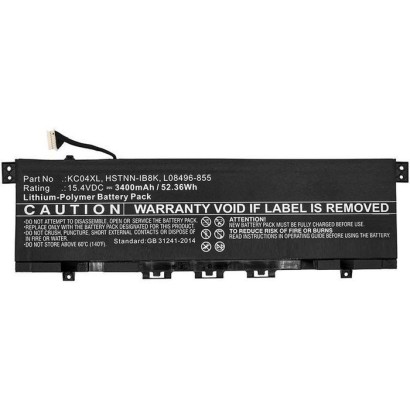 MBXHP-BA0210 CoreParts Laptop Batteria for HP 52Wh Li-Pol 15.4V 3400mAh HP Envy 13 Ah0001nk Envy 13-ag0005ng Envy x360 HSTNN-IB8