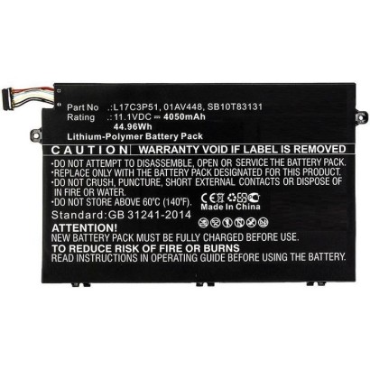 MBXLE-BA0217 CoreParts Laptop Batteria for Lenovo 40W Li-ion 11.1V 3.6Ah Lenovo ThinkPad E14 E15 E490 E580 01AV448 L17C3P51 SB10