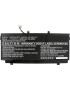 MBXHP-BA0111 CoreParts Laptop Batteria for HP 49Wh Li-Pol 11.55V 4200mAh Black with longer cable for Spectre X360 Envy 13 859026