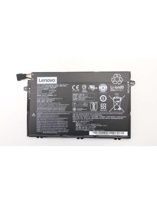 01AV448 Lenovo Lithium-ion Batteria 3-cell design 45Wh capacity 11.10V voltage compatible with select Lenovo devices. FRU01AV448