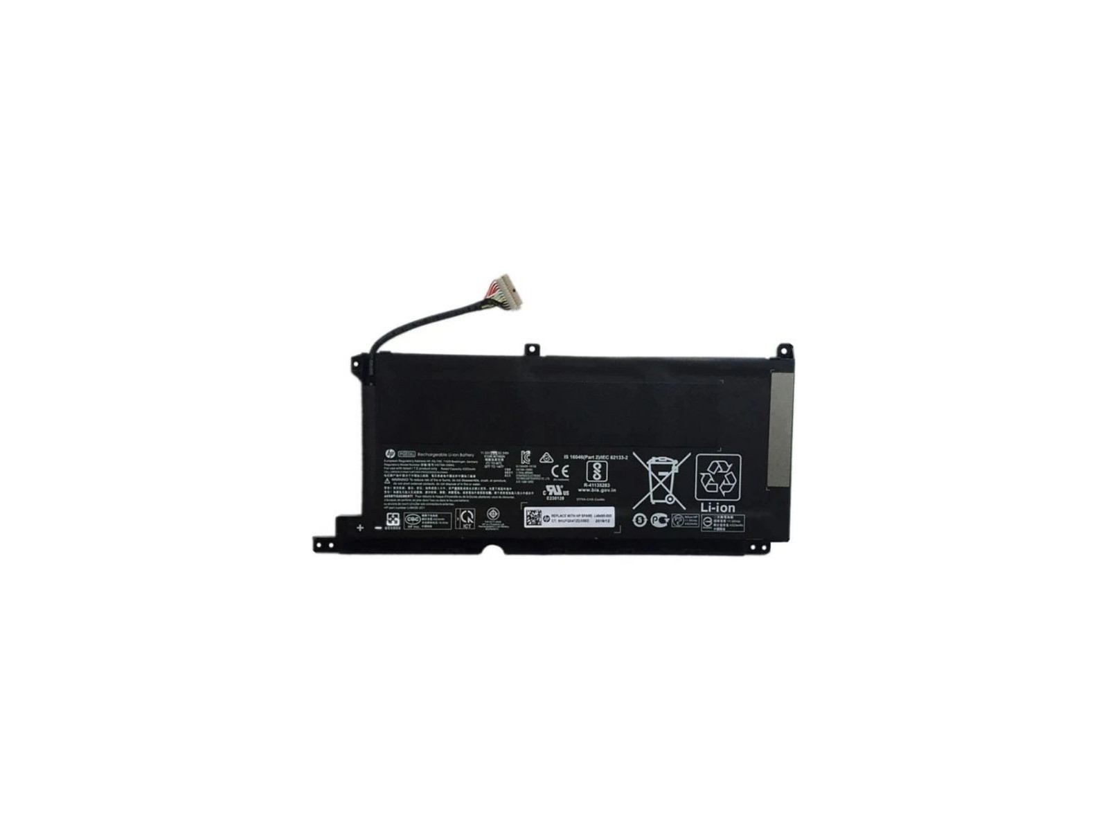 L48495-005 HP Lithium-ion laptop Batteria 52.5Wh capacity 11.55V voltage 3 cells compatible with HP Pavilion Gaming 15-DK series L48495-005 HP Lithium-ion laptop Batteria 52.5Wh capacity 11.55V voltage 3 cells compatible with HP Pavilion Gaming 15-DK series