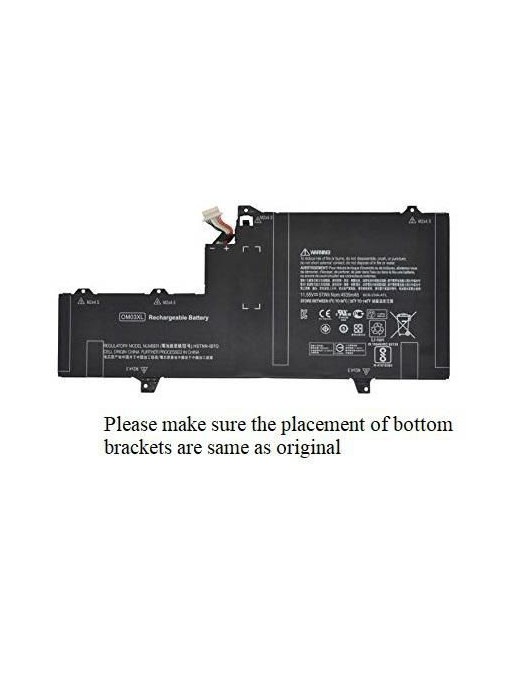 MBXHP-BA0199 CoreParts Laptop Batteria For HP 54WH Li-Pol 11.55V 4700mAh Black 863167-1B1 OM03XL 863167-171 HSN-I04C HSTNN-IB70 