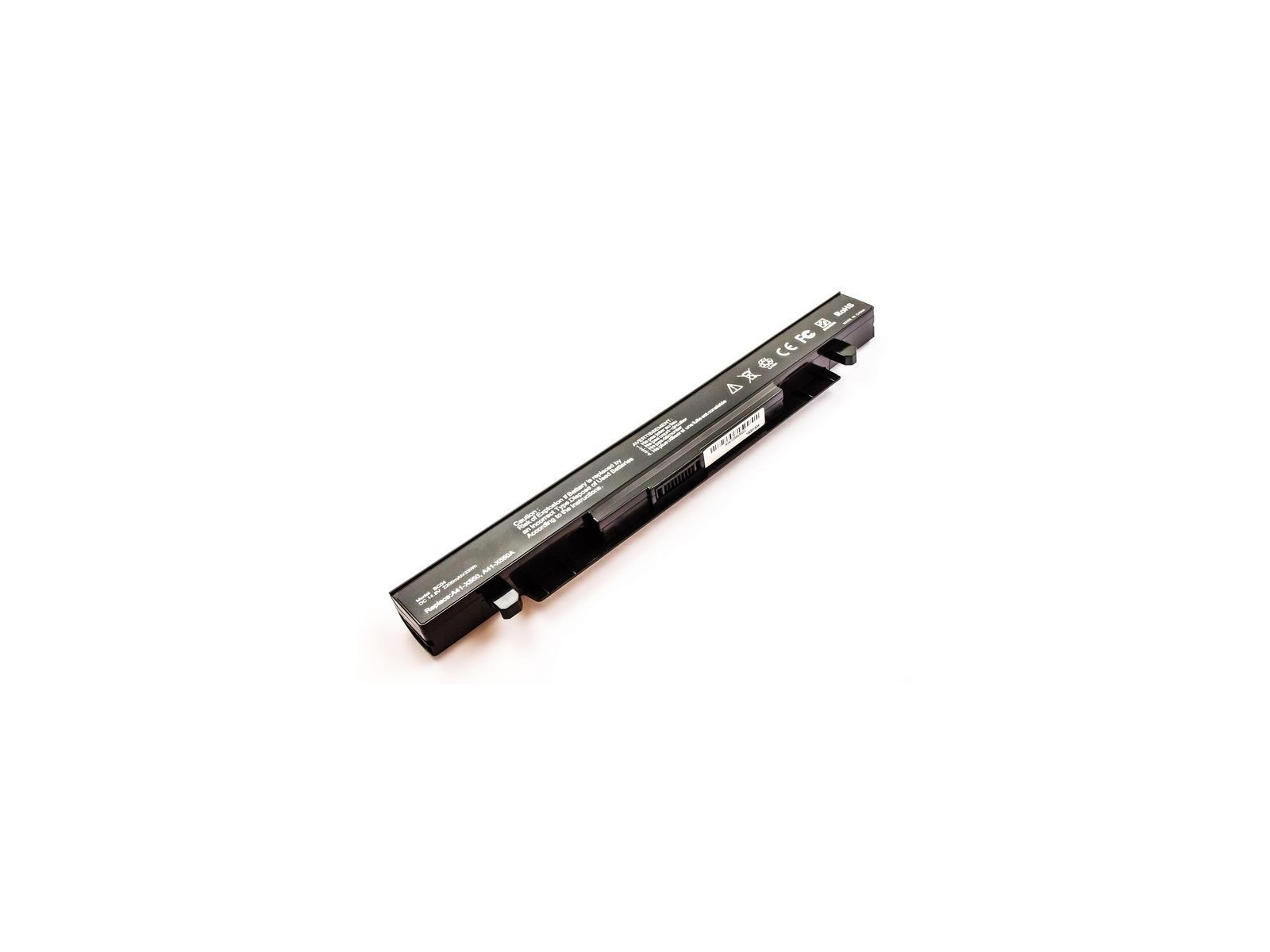 MBI3397 CoreParts Laptop Batteria for Asus 31.68Wh 4 Cell Li-ion 14.4V 2200mAh Black A41-X550 A41-X550A 0B110-00230400 0B110-002 MBI3397 CoreParts Laptop Batteria for Asus 31.68Wh 4 Cell Li-ion 14.4V 2200mAh Black A41-X550 A41-X550A 0B110-00230400 0B110-002
