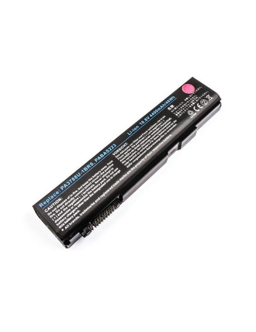 MBI2167 CoreParts Laptop Batteria for Toshiba 47.52Wh 6 Cell Li-ion 10.8V 4400mAh Black PA3788U-1BRS P000523290 P000523700 P0005