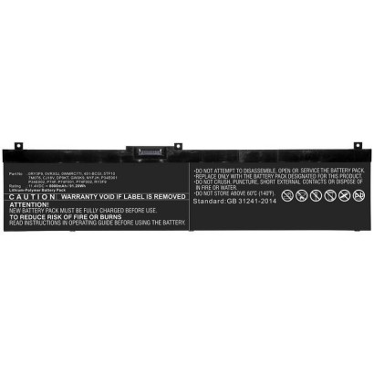 MBXDE-BA0217 CoreParts Laptop Batteria for Dell 69Wh Li-Pol 11.55V 6000mAh Black for Dell Notebook Laptop Precision 7330 Precisi