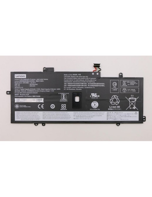 FRU02DL004 Lenovo Rechargeable lithium-ion Batteria 51Wh capacity designed for Lenovo ThinkPad X1 Yoga and X1 Carbon series lapt