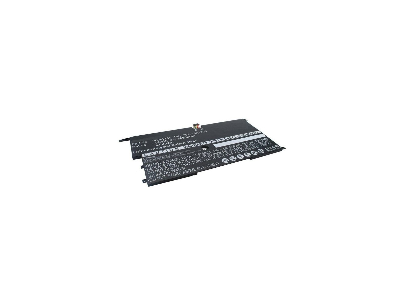 MBXLE-BA0169 CoreParts Laptop Batteria for Lenovo 43Wh Li-Pol 15.2V 2800mAh Black 20A7 20A8 ThinkPad X1 Carbon 14 45N1701 45N170 MBXLE-BA0169 CoreParts Laptop Batteria for Lenovo 43Wh Li-Pol 15.2V 2800mAh Black 20A7 20A8 ThinkPad X1 Carbon 14 45N1701 45N170