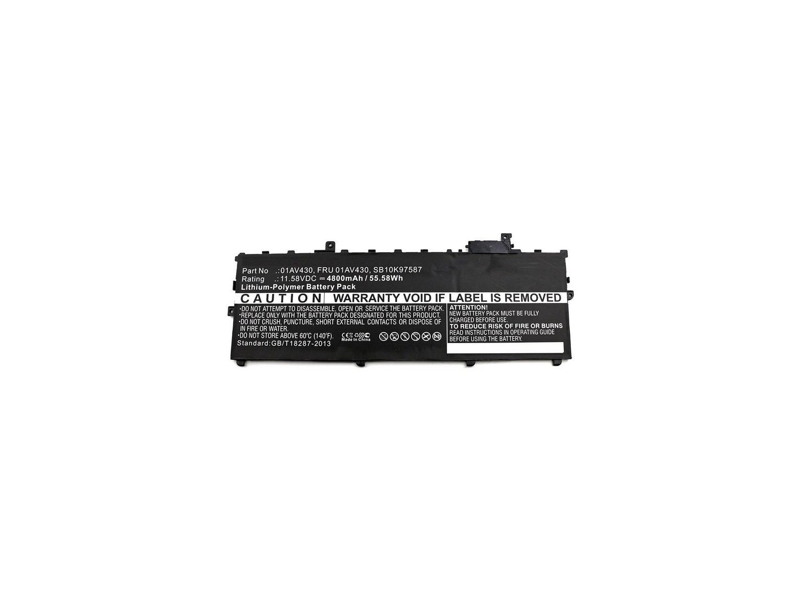 MBXLE-BA0145 CoreParts Laptop Batteria for Lenovo 55Wh Li-Pol 11.58V 4800mAh Black ThinkPad X1 Carbon 2017 01AV430 ASM SB10K9758 MBXLE-BA0145 CoreParts Laptop Batteria for Lenovo 55Wh Li-Pol 11.58V 4800mAh Black ThinkPad X1 Carbon 2017 01AV430 ASM SB10K9758