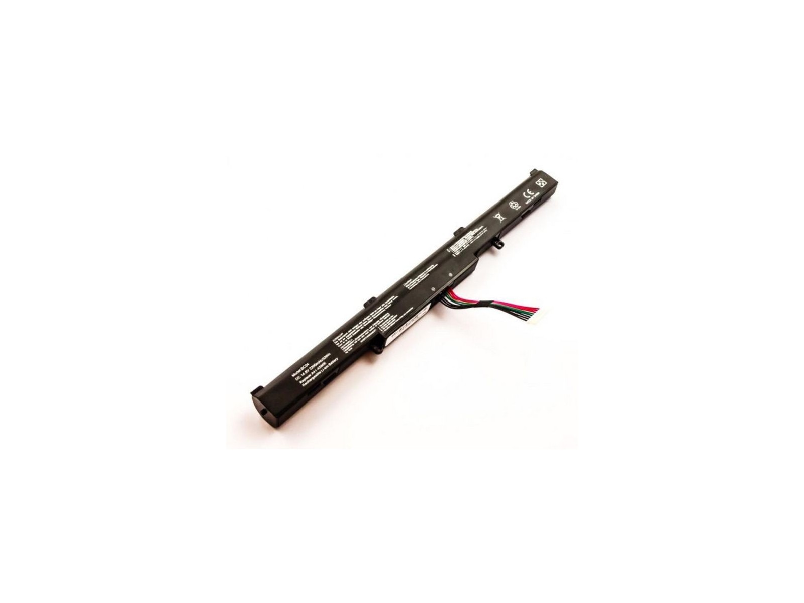 MBI2550 CoreParts Laptop Batteria for Asus 31.68Wh 4 Cell Li-ion 14.4V 2200mAh Black A41-X550E 0B110-00470000 0B110-00220300 0B1 MBI2550 CoreParts Laptop Batteria for Asus 31.68Wh 4 Cell Li-ion 14.4V 2200mAh Black A41-X550E 0B110-00470000 0B110-00220300 0B1