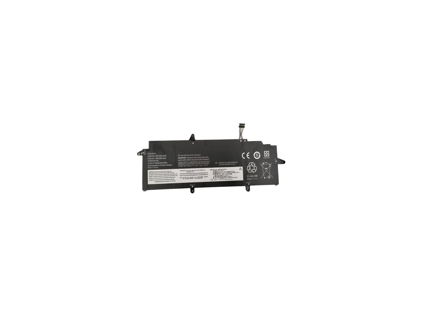 MBXLE-BA0378 CoreParts Laptop Batteria for Lenovo 50.32Wh Li-ion 14.8V 3400mAh for ThinkPad X13 Gen 2(AMD)20XH001 ThinkPad X13 G MBXLE-BA0378 CoreParts Laptop Batteria for Lenovo 50.32Wh Li-ion 14.8V 3400mAh for ThinkPad X13 Gen 2(AMD)20XH001 ThinkPad X13 G