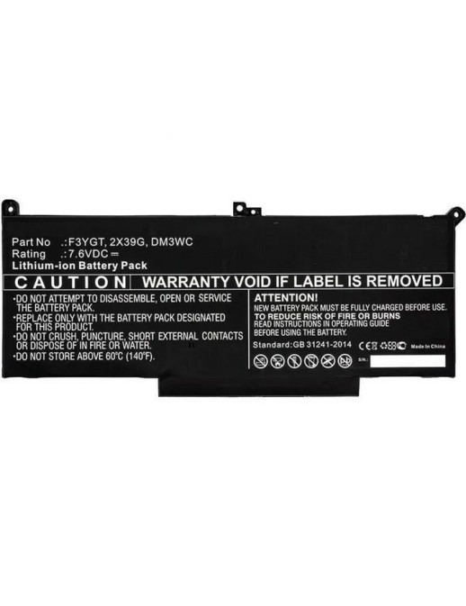 MBXDE-BA0263 CoreParts Laptop Batteria for Dell 62Wh Li-ion 7.6V 8200mAh for Dell Latitude 12 7000 Latitude 12 7290 Latitude 13 