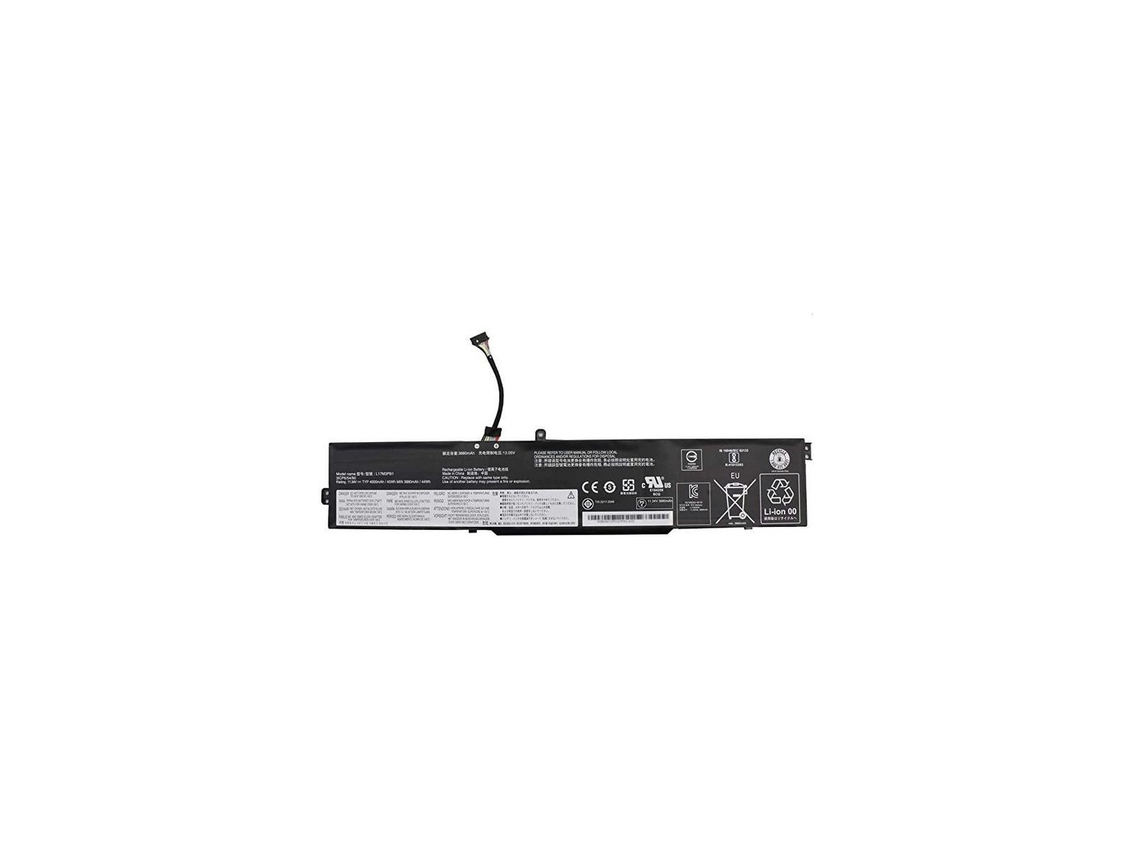 MBXLE-BA0303 CoreParts Laptop Batteria for Lenovo 40Wh Li-ion 11.1V 3600mAh for Lenovo IdeaPad 330-15ICH IdeaPad 330-15ICH 81FK0 MBXLE-BA0303 CoreParts Laptop Batteria for Lenovo 40Wh Li-ion 11.1V 3600mAh for Lenovo IdeaPad 330-15ICH IdeaPad 330-15ICH 81FK0