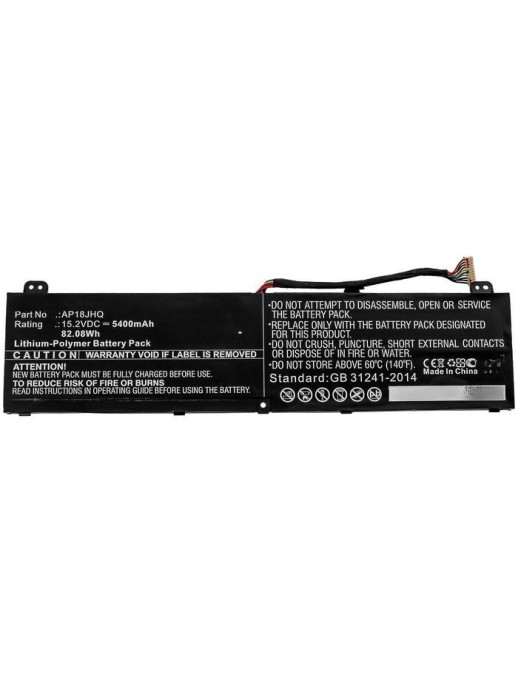 MBXAC-BA0111 CoreParts Laptop Batteria for Acer 82.08Wh Li-Polymer 15.2V 5400mAh for Acer ConceptD 7 CN715-71 ConceptD 7 CN715-7