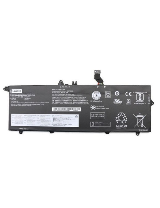5B10W51837 Lenovo Internal Batteria 57Wh capacity 3-cell Lithium-Ion 11.58V compatible with Lenovo ThinkPad T490s models. FRU5B1