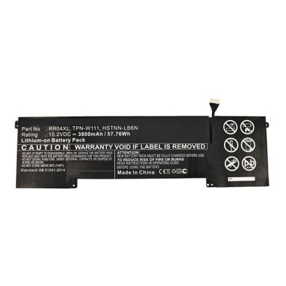MBXHP-BA0247 CoreParts Laptop Batteria for HP 57.76Wh Li-ion 15.2V 3800mAh Black for HP Notebook Laptop Omen 15 Omen 15-5000 Ome