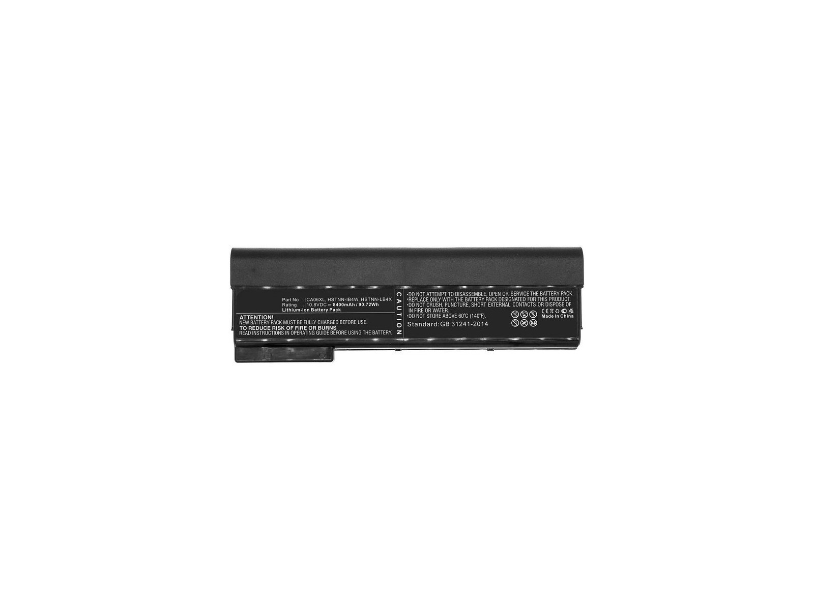 MBXHP-BA0286 CoreParts Laptop Batteria for HP 90.72Wh Li-ion 10.8V 8400mAh Black for D9R52AV H5G74E ProBook 640 ProBook 640 G0 P MBXHP-BA0286 CoreParts Laptop Batteria for HP 90.72Wh Li-ion 10.8V 8400mAh Black for D9R52AV H5G74E ProBook 640 ProBook 640 G0 P