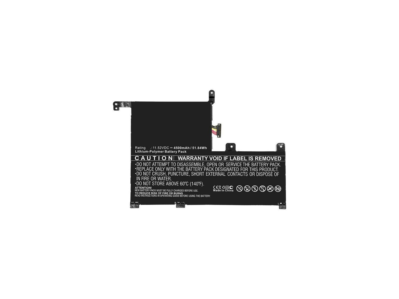 MBXAS-BA0190 CoreParts Laptop Batteria for Asus 52WH Li-ion 11.52V 4.5Ah for Asus Q505UA Q505UA-BI5T7 Q505UA-BI5T9 0B200-0265010 MBXAS-BA0190 CoreParts Laptop Batteria for Asus 52WH Li-ion 11.52V 4.5Ah for Asus Q505UA Q505UA-BI5T7 Q505UA-BI5T9 0B200-0265010