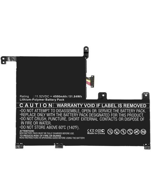 MBXAS-BA0190 CoreParts Laptop Batteria for Asus 52WH Li-ion 11.52V 4.5Ah for Asus Q505UA Q505UA-BI5T7 Q505UA-BI5T9 0B200-0265010