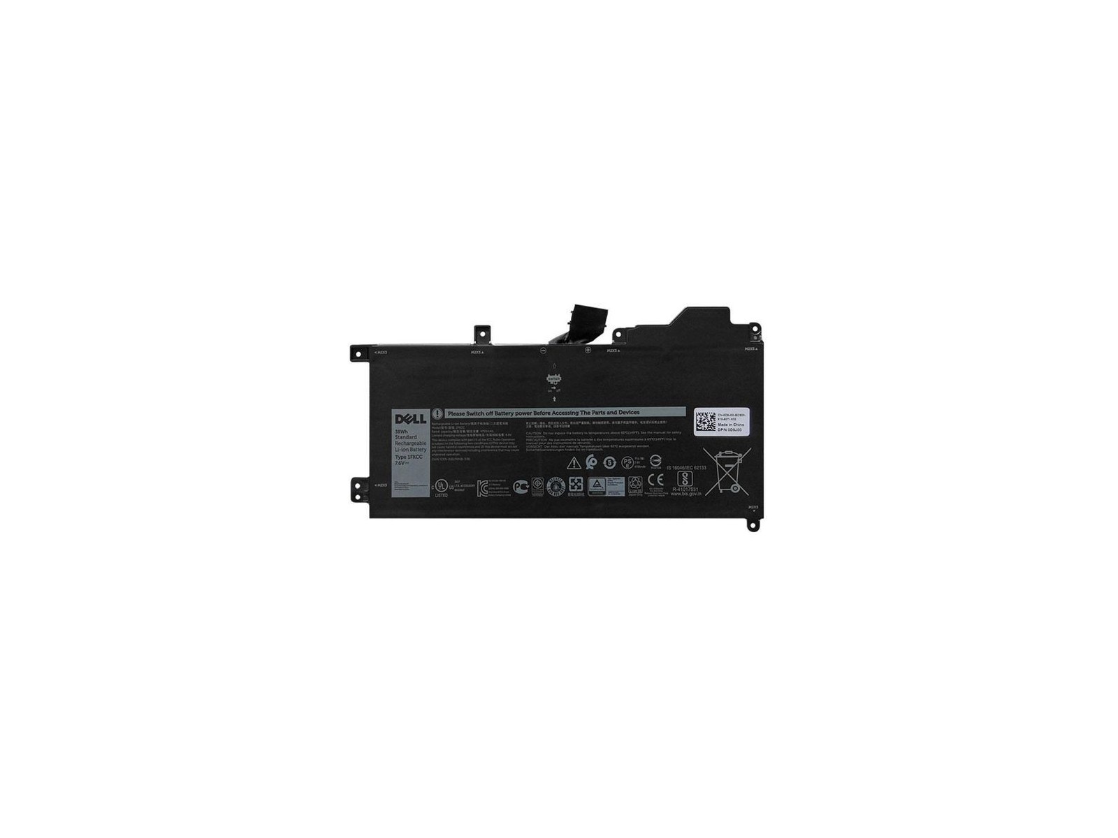 D9J00 Dell Batteria 38WHR 2 Cell Lithium Ion 0D9J00 D9J00 Dell Batteria 38WHR 2 Cell Lithium Ion 0D9J00