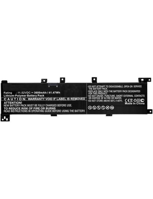 MBXAS-BA0183 CoreParts Laptop Batteria for Asus 41WH Li-ion 11.52V 3.6Ah A705QA F705MA-BX030T F705MA-BX058T B0B200-02560000 B31N