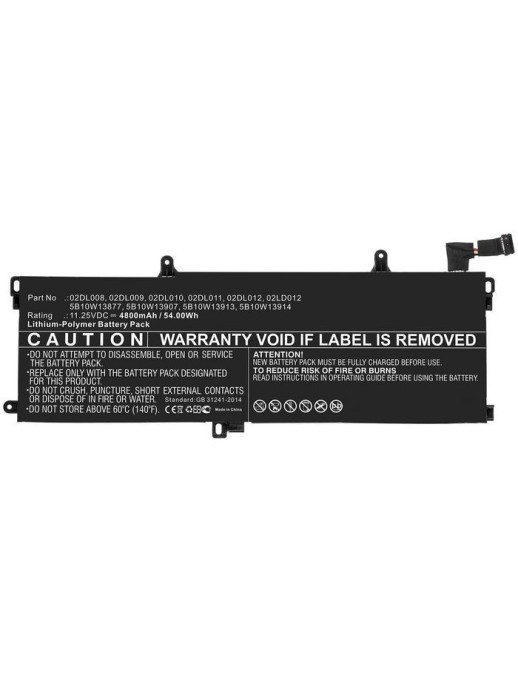 MBXLE-BA0269 CoreParts Laptop Batteria for Lenovo 50Wh Li-Pol 11.55V 4350mAh Black for THINKPAD T590 20N4001WUS THINKPAD T590 02