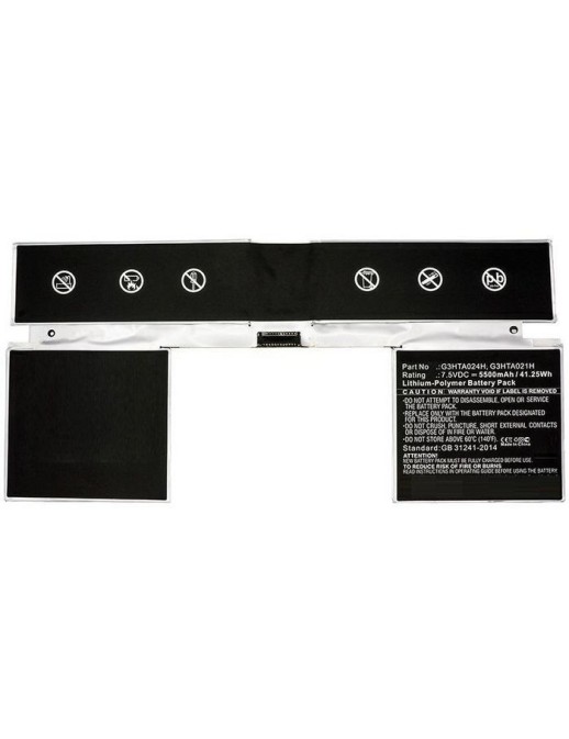 MBXMS-BA0013 CoreParts Batteria for Microsoft Surface 41.25Wh Li-Pol 7.5V 5500mAh MicroSoft Surface113.5" Surface213.5" Surface2