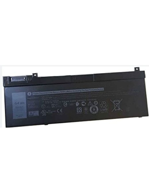 RY3F9 Dell Batteria 64WHR 4 Cell Lithium Ion 0RY3F9