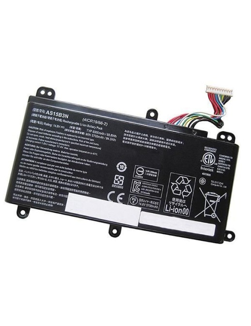 MBXAC-BA0086 CoreParts Laptop Batteria for Acer 86Wh Li-ion 14.8V 5800mAh for Acer Predator 15 G9 17 G9 GX GX-7 4ICR19/66-2 AS15
