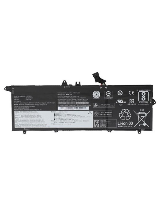 02DL014 Lenovo Li-Ion Batteria 57Wh capacity 3 cells 11.58V compatible with Lenovo ThinkPad models CE and UL certified. FRU02DL0