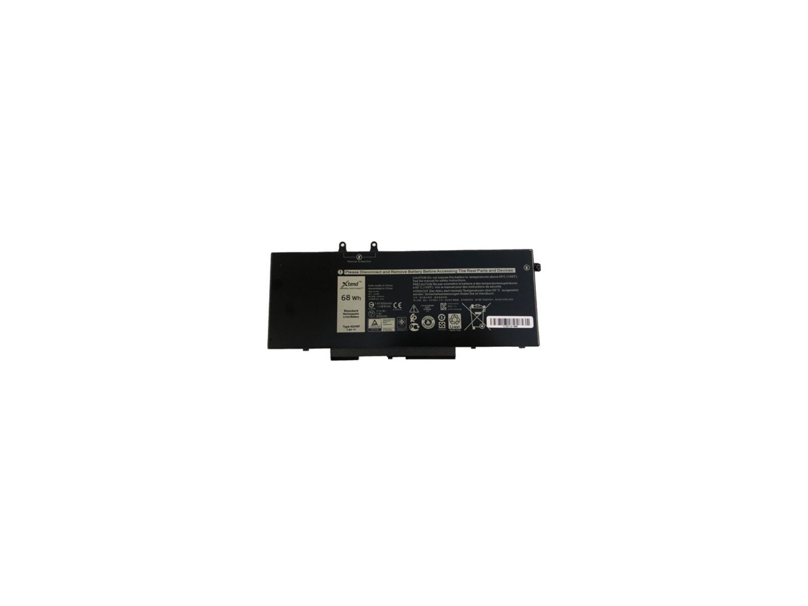 W8GMW Dell Batteria 51WHR 3 Cell Lithium Ion 49HG8 0W8GMW W8GMW Dell Batteria 51WHR 3 Cell Lithium Ion 49HG8 0W8GMW